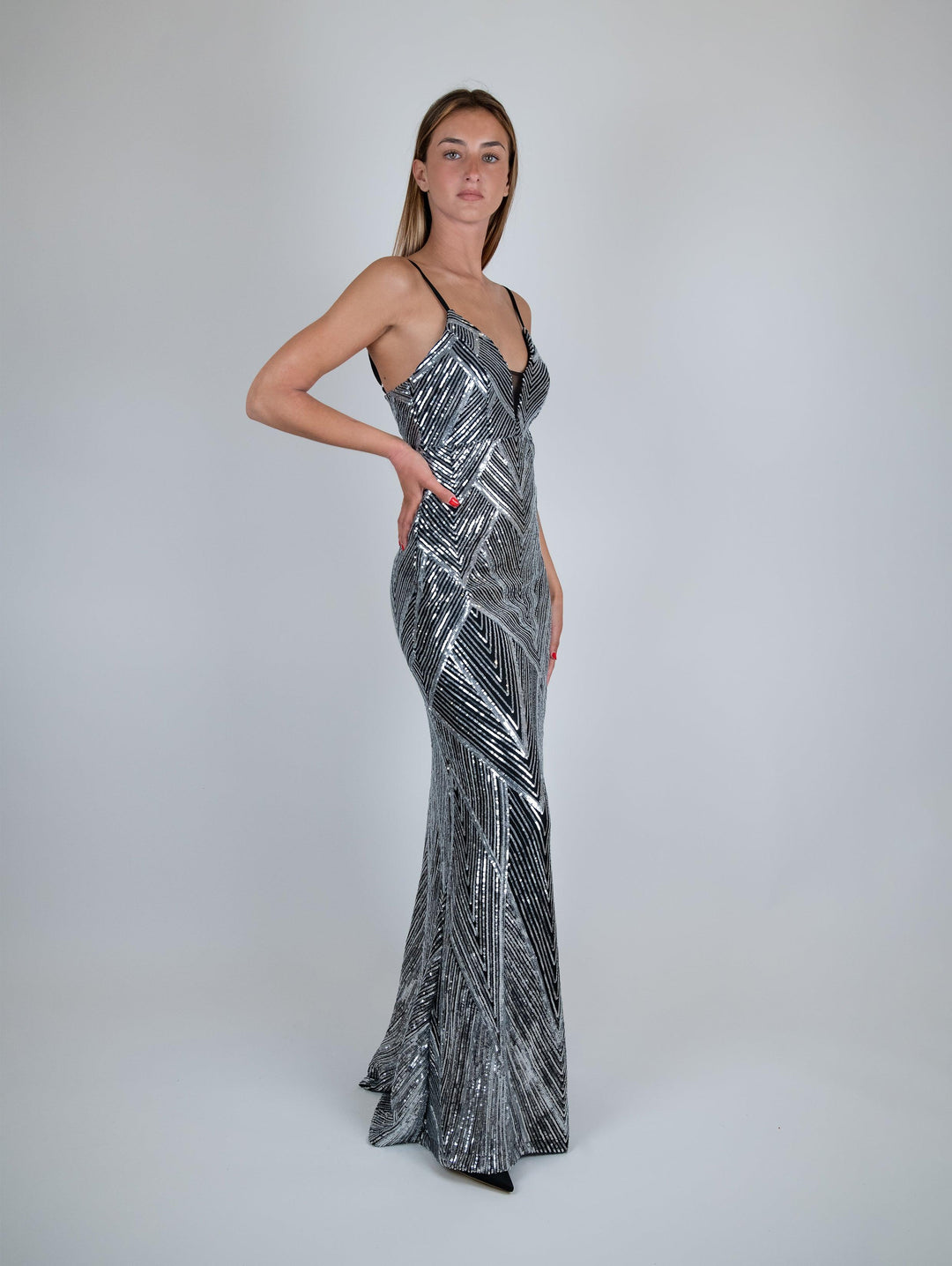 ANDREA MORANDO 1449NERO/ARGENTO
