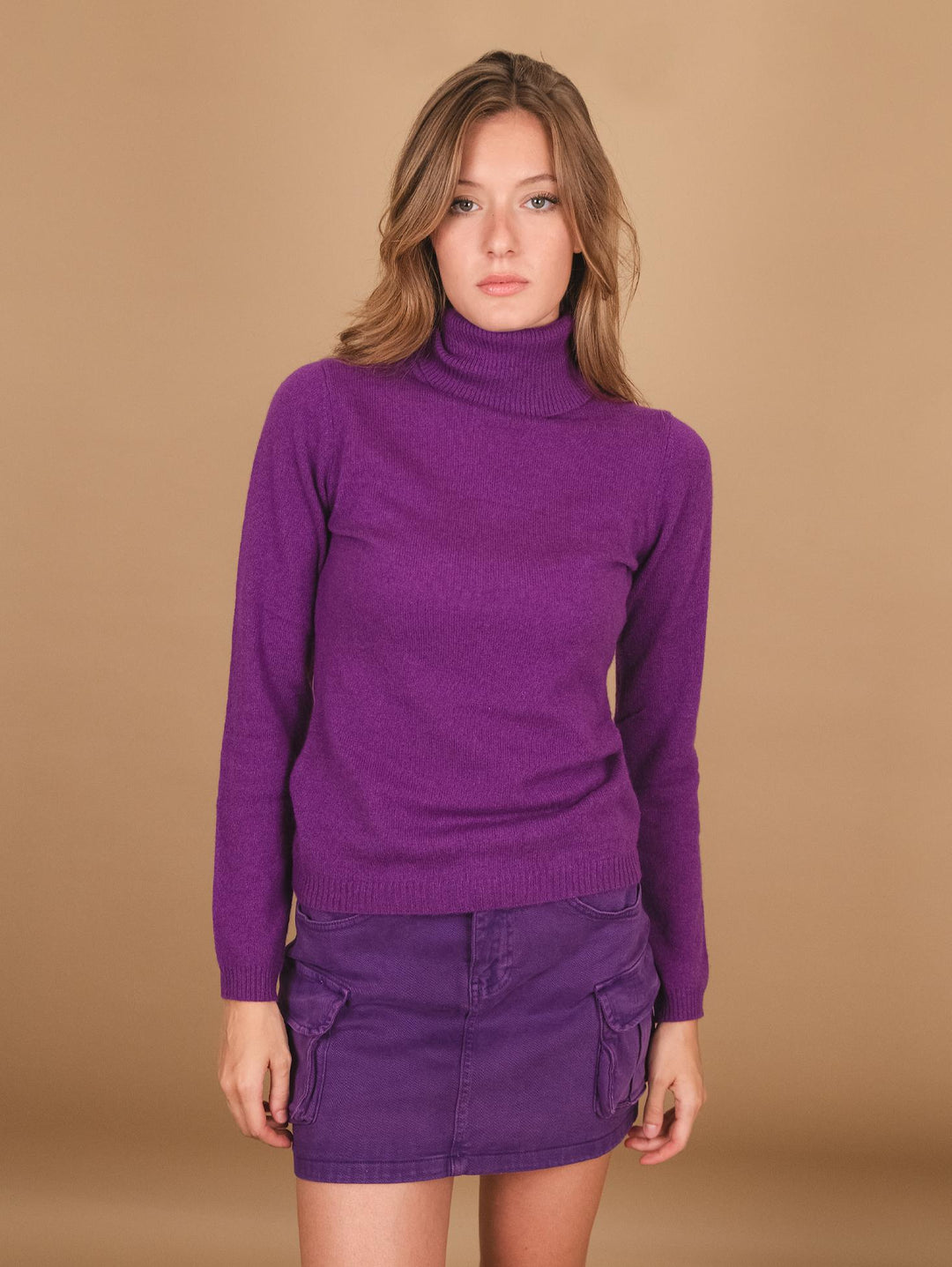 DOLCEVITA IN CASHMERE ECO-FRIENDLY VIOLA NINON VIOLA ABSOLUT CASHMERE 