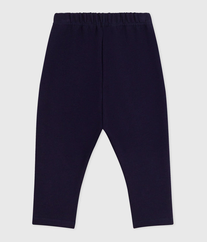 Pantaloni in cotone tinta unita neonato A0EJB 01 PETIT BATEAU 