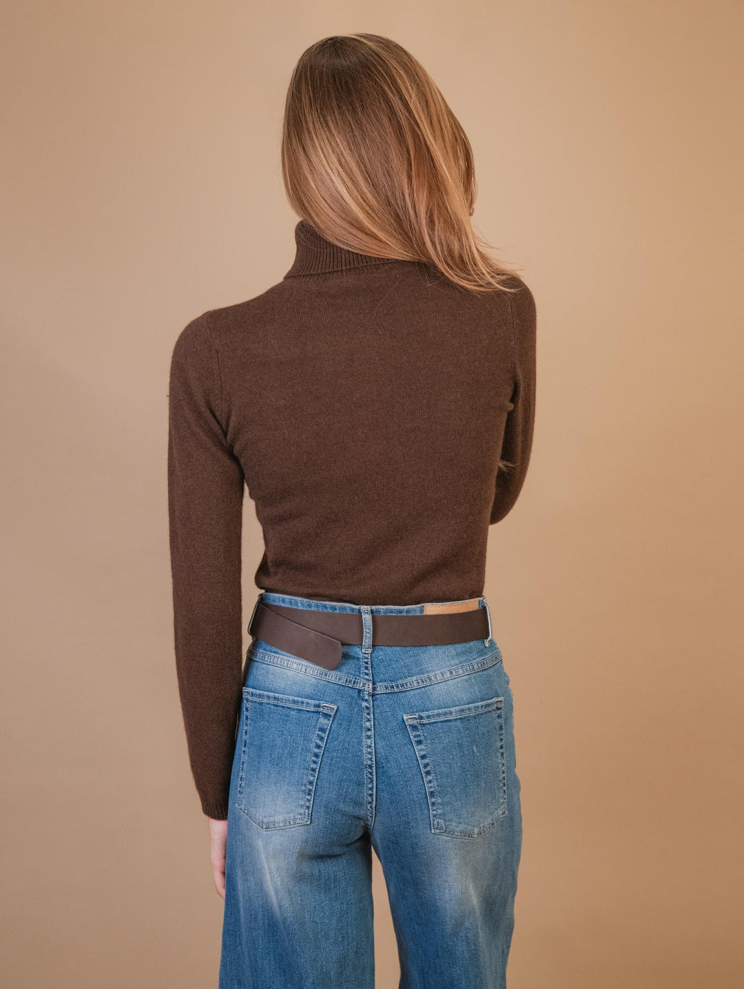 DOLCEVITA IN CASHMERE ECO-FRIENDLY CIOCCOLATO NINON CIOCCOLATO ABSOLUT CASHMERE 