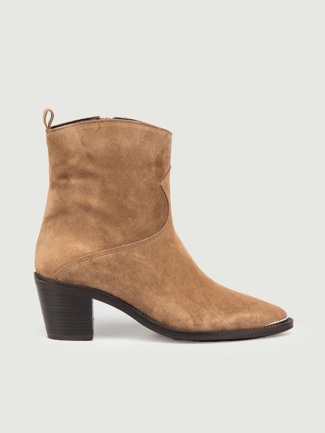 STIVALETTO TEXANO BEIGE CON PUNTALE 5212 09 ALPE 