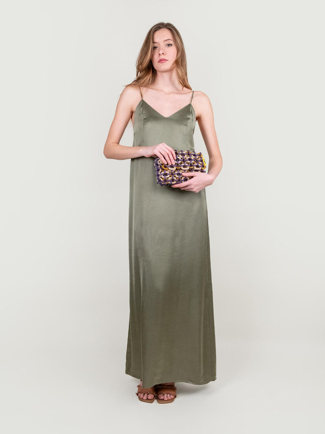 CLUTCH IN RESINA MULTICOLOR VIOLA "SHELL" SHELL VIOLA BIMOR 