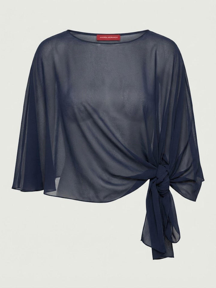 Coprispalle con nodo laterale navy 4405 2 ANDREA MORANDO 