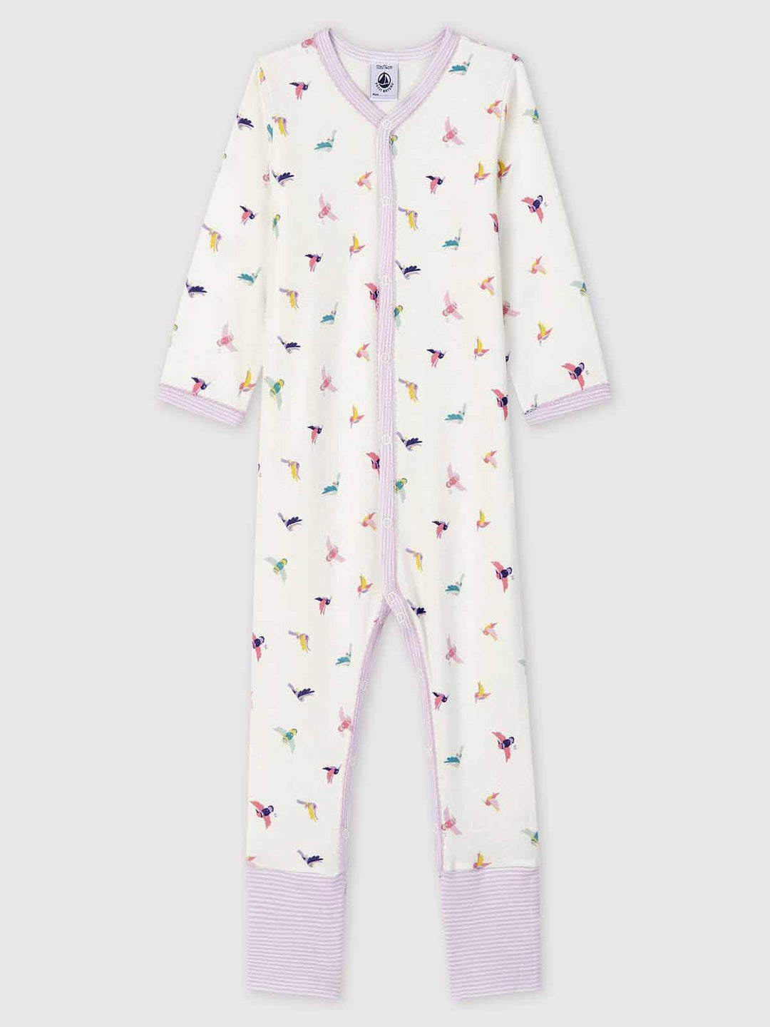 TUTINA STAMPA UCCELLINI 55888 01 PETIT BATEAU 