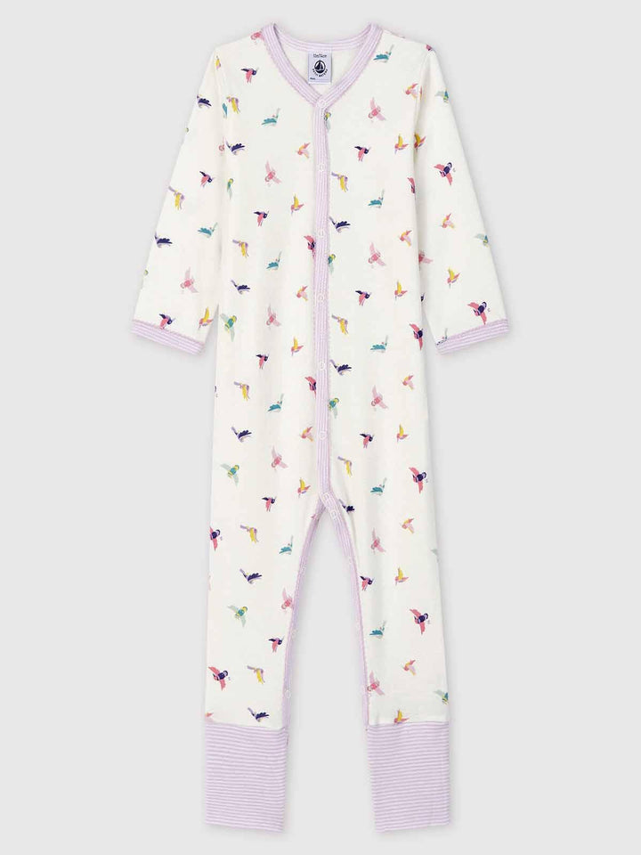 TUTINA STAMPA UCCELLINI 55888 01 PETIT BATEAU 