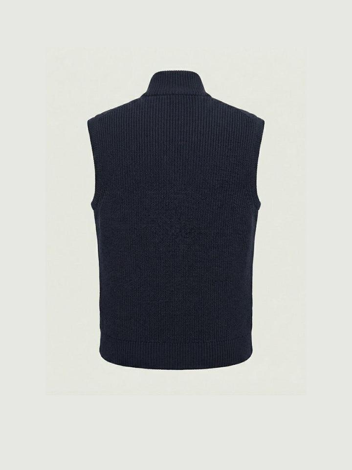 Trapuntino smanicato navy 4301225 283 ANDREA MORANDO 