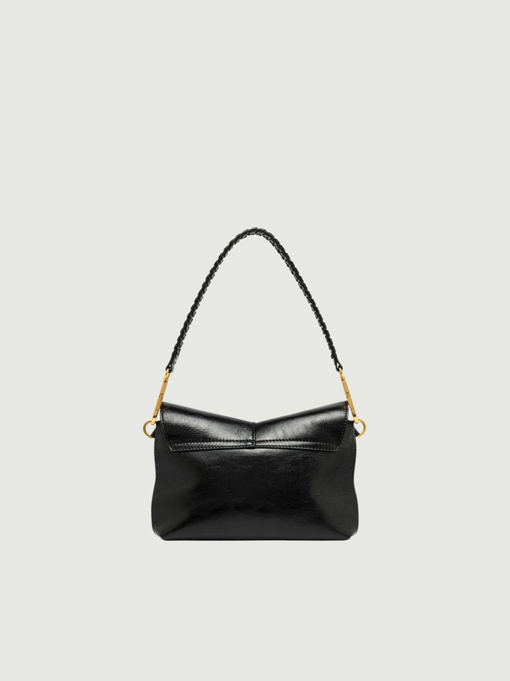 BORSA DIVA IN PELLE NERA BS 11940 RALPH 001 GIANNI CHIARINI 