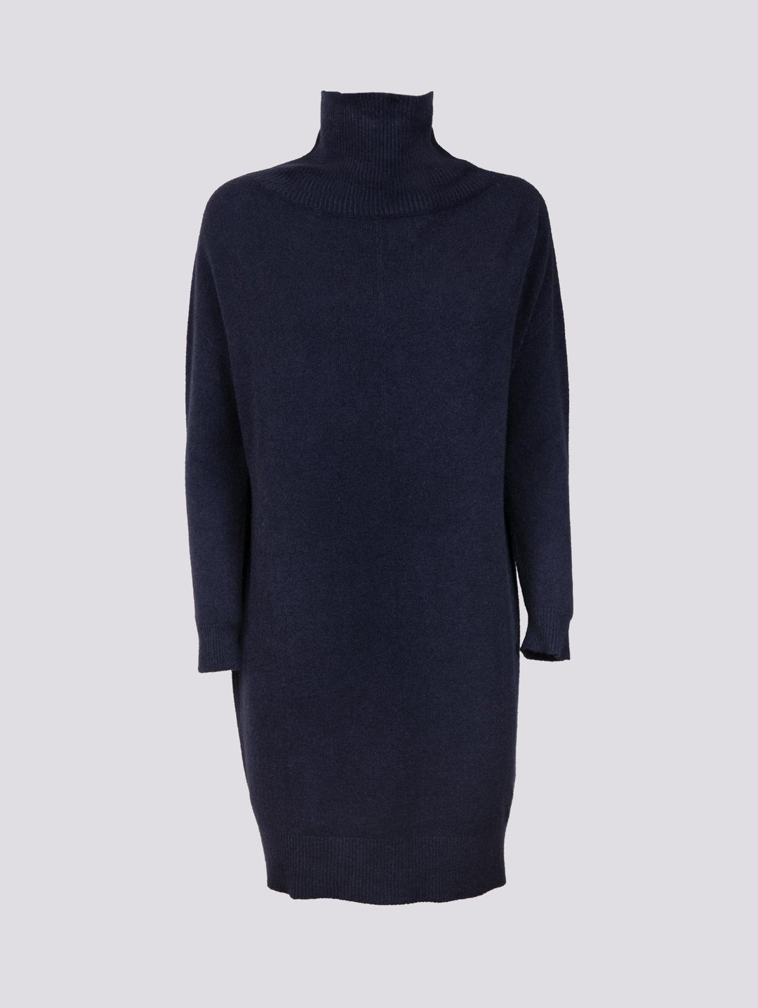 MAGLIA ABITO CON COLLO ALTO BLU 0370/225 115 BIMOR 