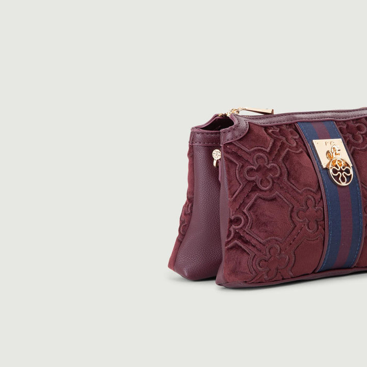 BORSA A SPALLA CATE BORDEAUX 73BS9BN04 BORDO/BLU V73 
