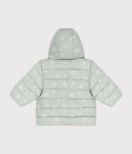Piumino multicolor con cappuccio ritraibile e stampa A0B44 01 PETIT BATEAU 