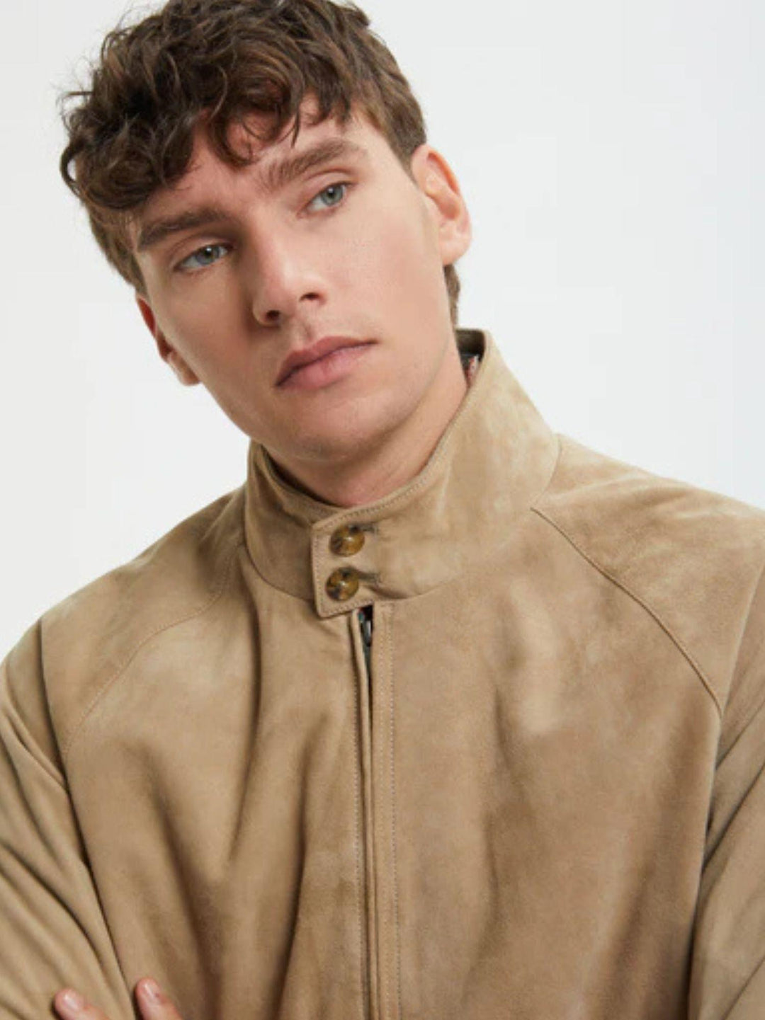 G9 in Pelle Scamosciata Storm Gray BRCPS0939 1303 BARACUTA 