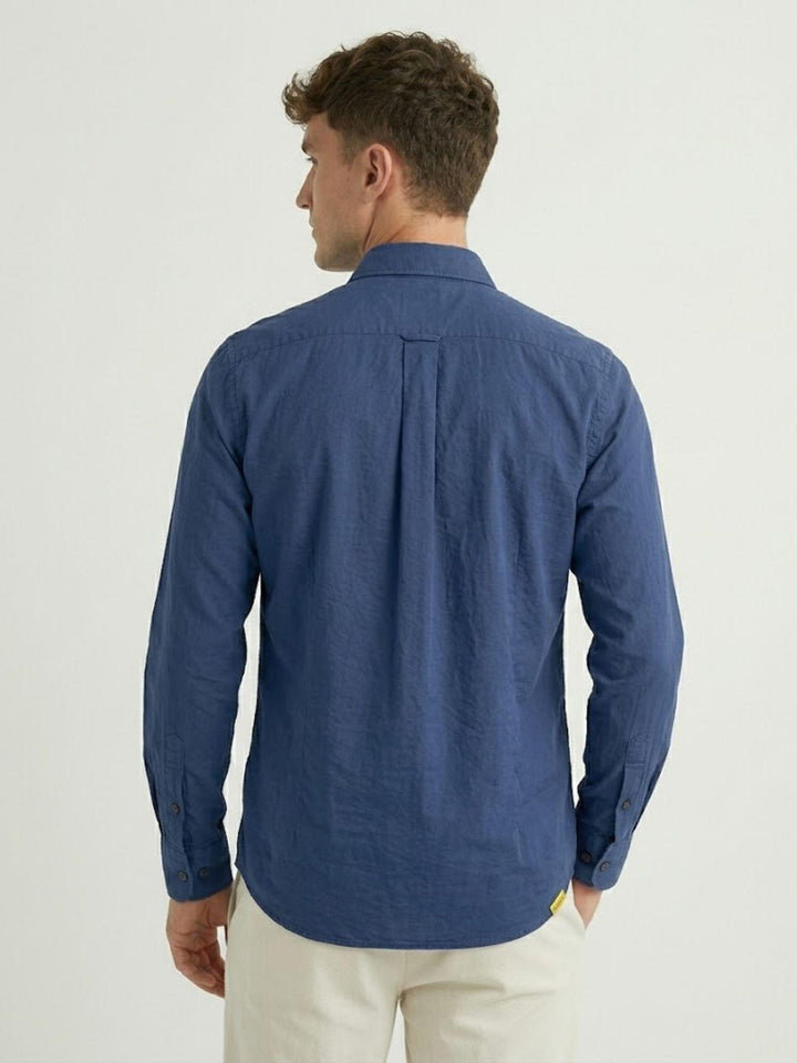 Camicia Brad in cotone blu polvere BRAD/TC171 B73 BAGGIES 