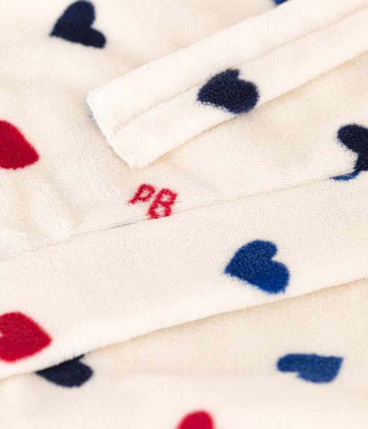 VESTAGLIA IN PILE BAMBINO UNISEX A0848 01 PETIT BATEAU 