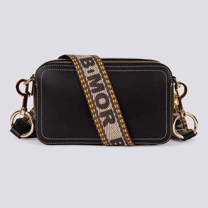 BORSA A TRACOLLA MAXI YOURS IN PELLE testa moro MAXI YOURS T MORO BIMOR 
