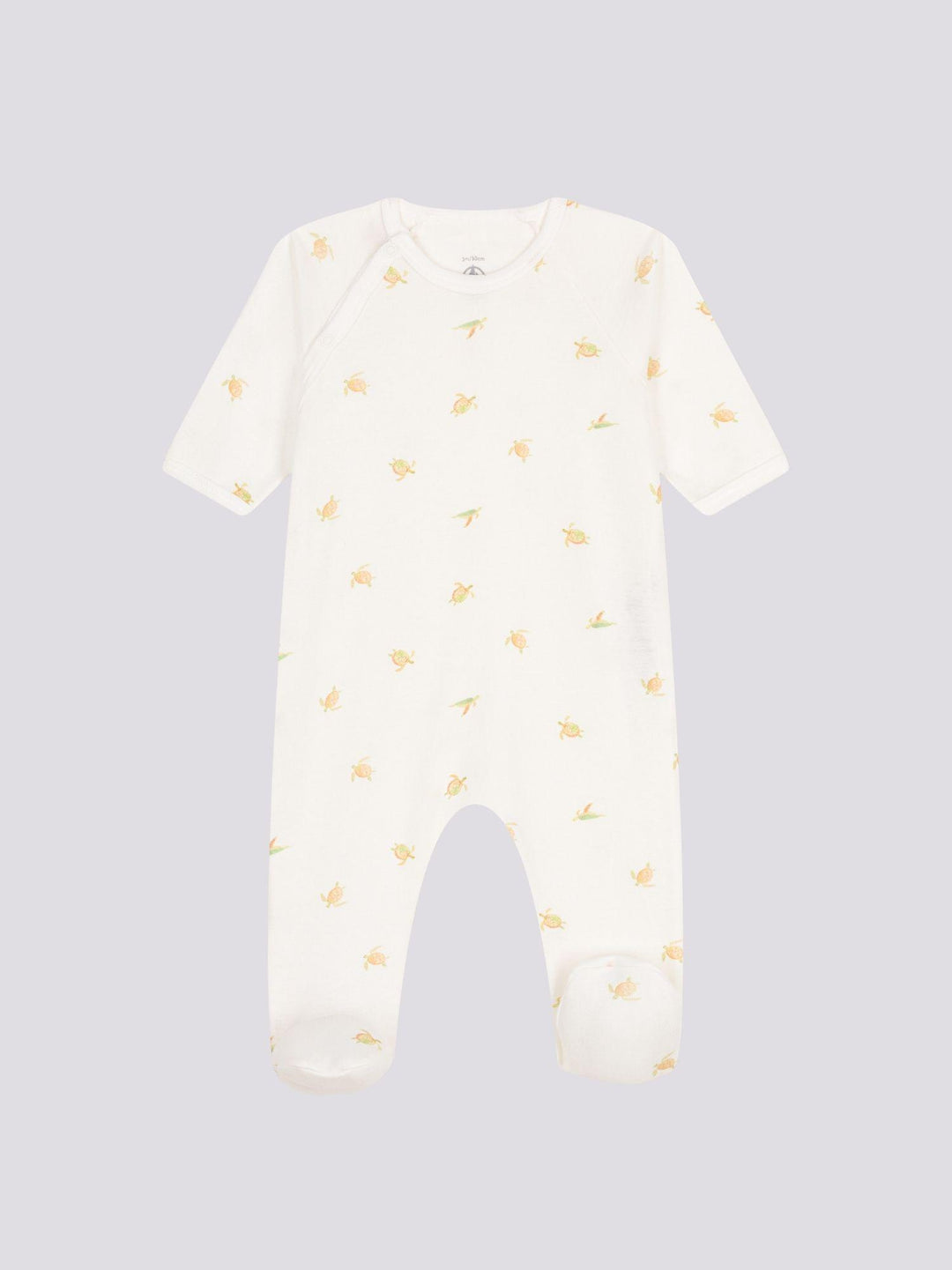 PIGIAMA BEBÈ IN COTONE fantasia tartarughine A09GF 01 PETIT BATEAU 