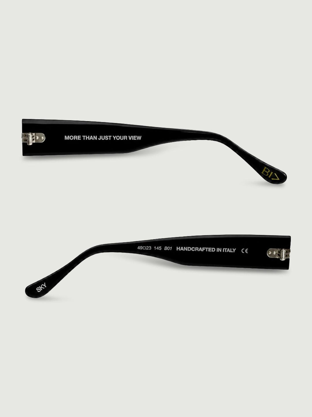 Occhiale da sole Sky in acetato Berghain Black SKY BERGHAIN BLACK BIMOR 