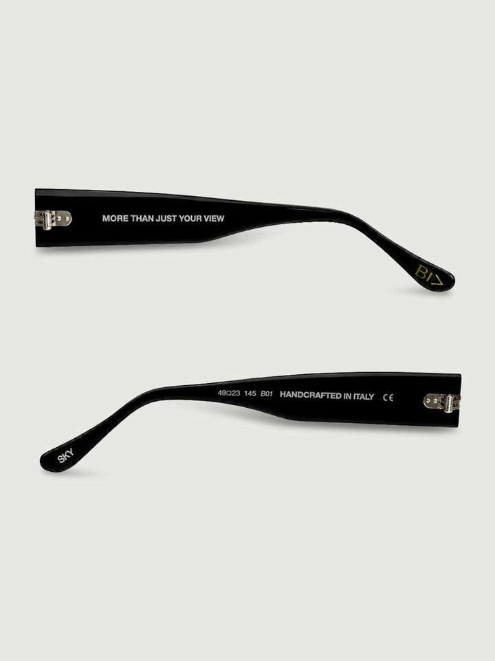 Occhiale da sole Sky in acetato Berghain Black SKY BERGHAIN BLACK BIMOR 