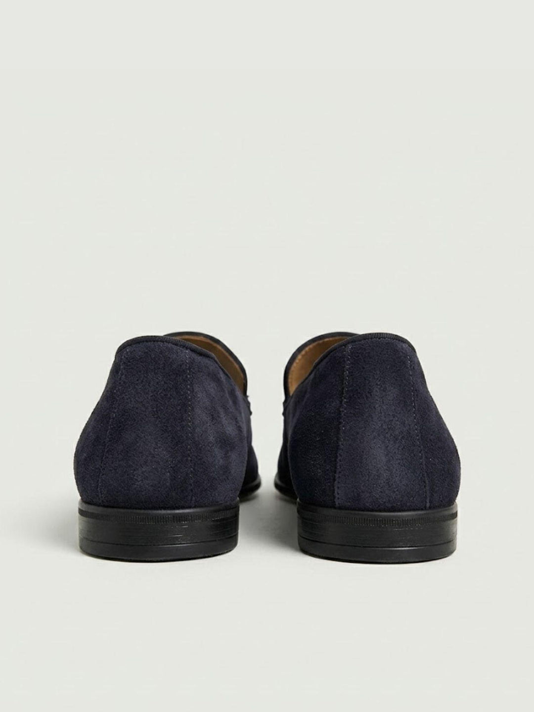 Mocassino Tassel Loafer in pelle scamosciata navy 1128 BLU NAVY ANDREA MORANDO 