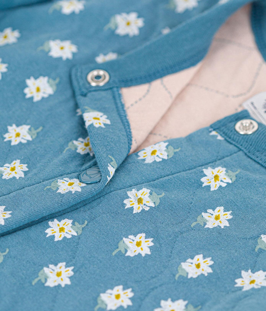 CARDIGAN IN TUBIQUE TRAPUNTATO BAMBINA A084Z 02 PETIT BATEAU 