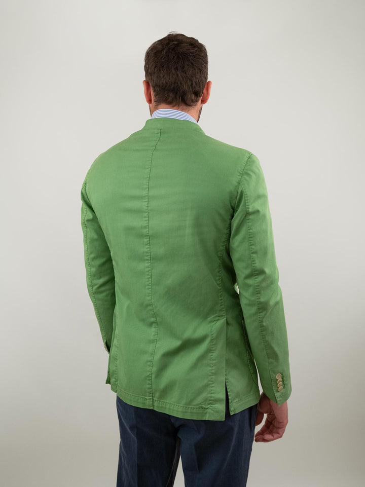 BLAZER IN COTONE VERDE BLUE2/128806 30 ANDREA MORANDO 