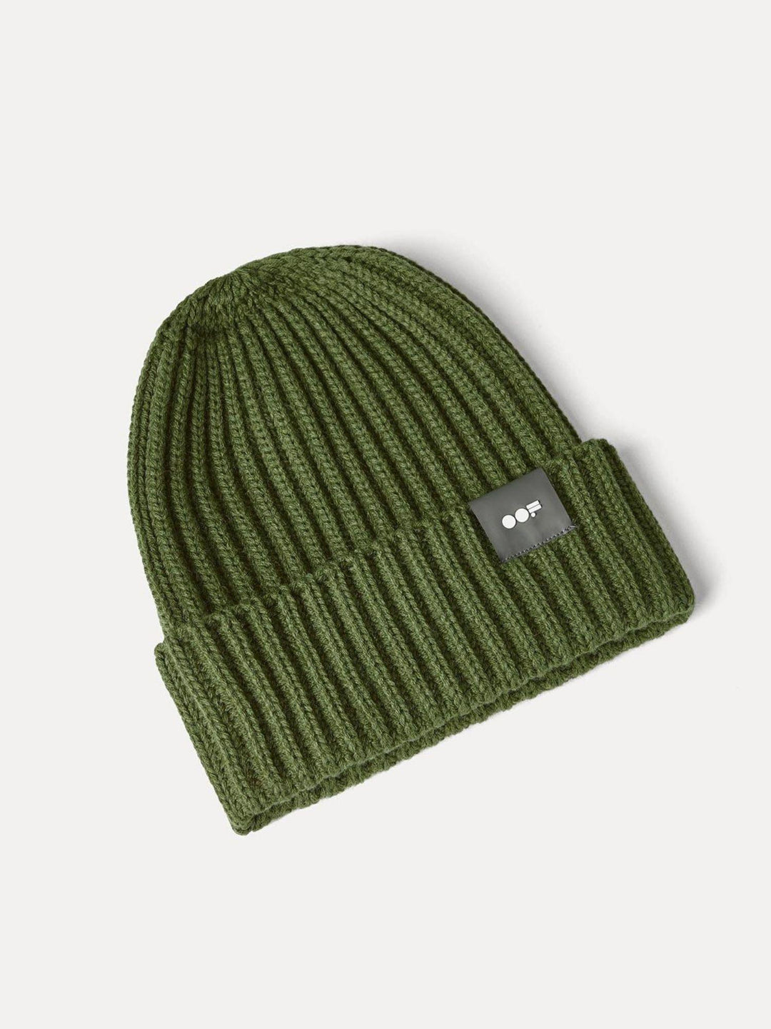 CAPPELLO BEANIE IN MISTO LANA VERDE MILITARE 3013 0777 OOFWEAR 