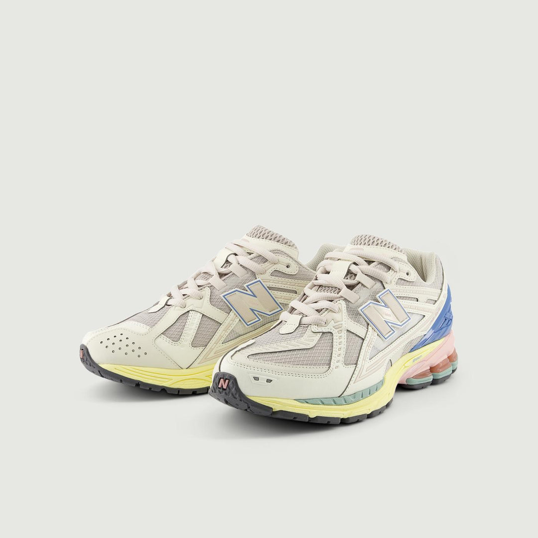 SNEAKER NEW BALANCE 1906 ANGORA CON BLU LAGUNA E ROSA M1906NC D NEW BALANCE 