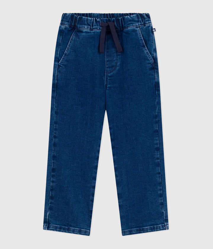 Pantaloni in denim bambina A0DTA 01 PETIT BATEAU 