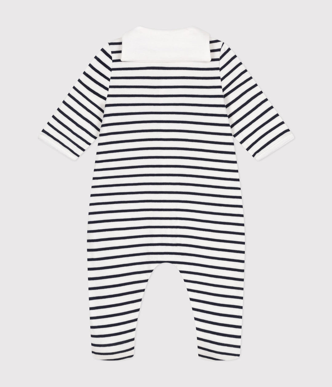 Pigiama in tubique marinière per Bebè A0ASR 01 PETIT BATEAU 
