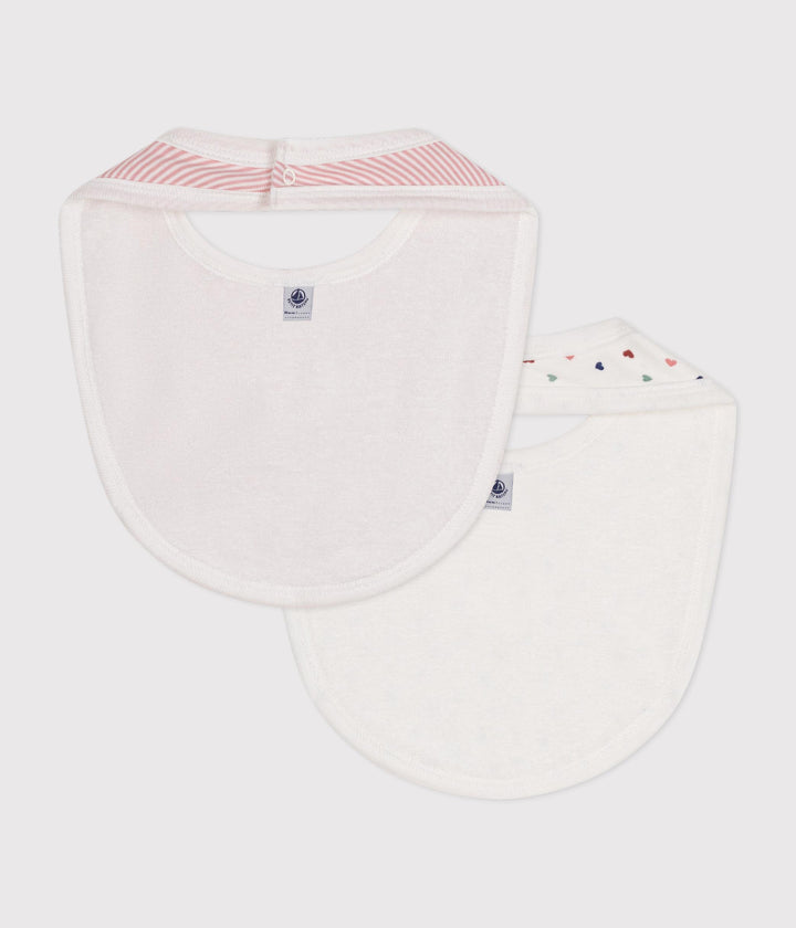 CONFEZIONE DA DUE BAVAGLINI BEBÈ A09SG 01 PETIT BATEAU 