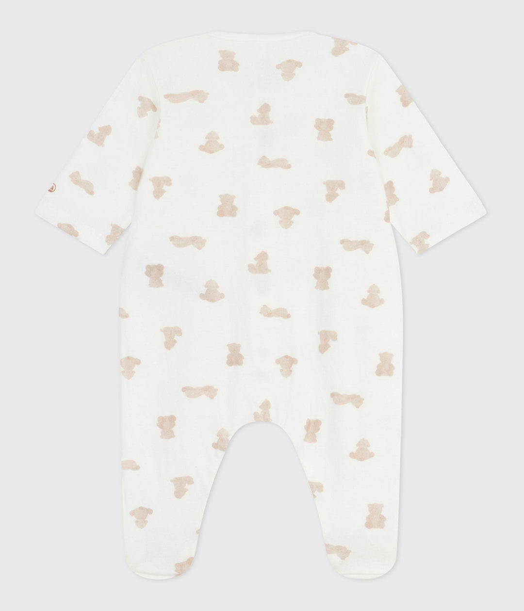 Pigiama in tubique con stampa neonato A0DRM 01 PETIT BATEAU 