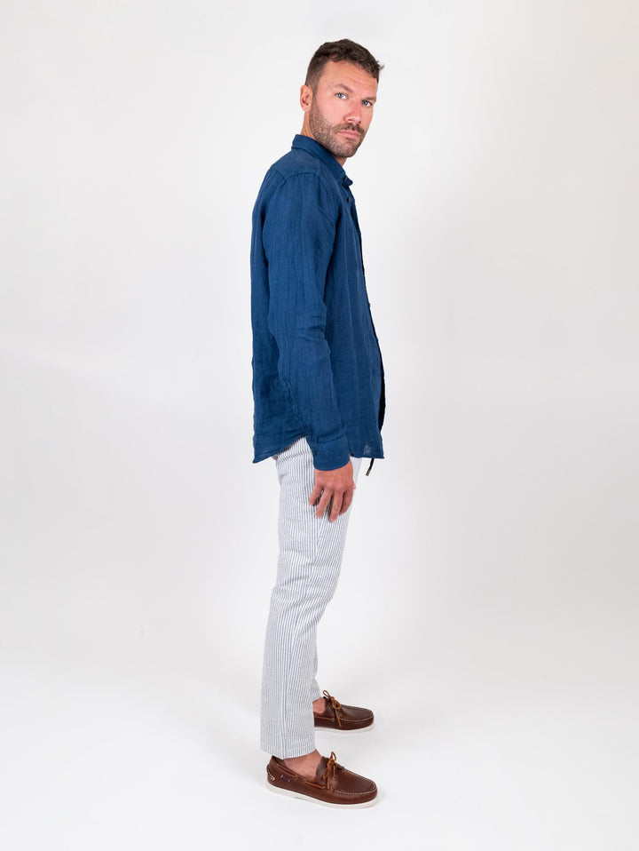 Camicia in lino bluette BRAD/TC/TC162 B73 BAGGIES 