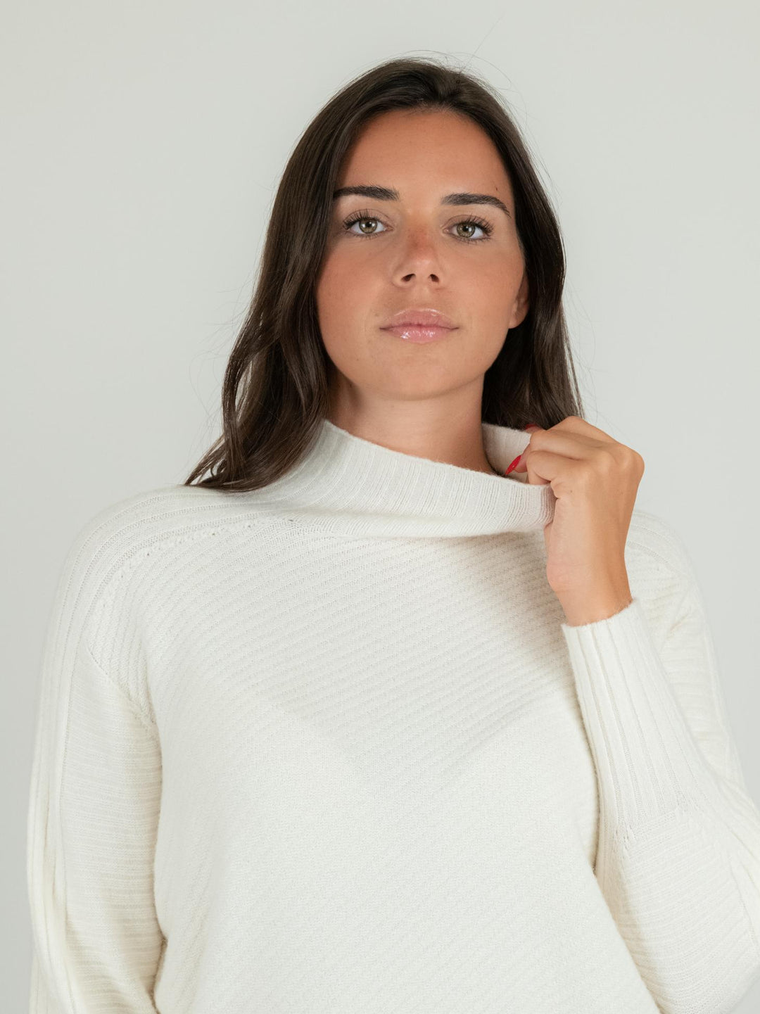 LUPETTO IN MAGLIA PANNA 0570/273 0248 BIMOR 