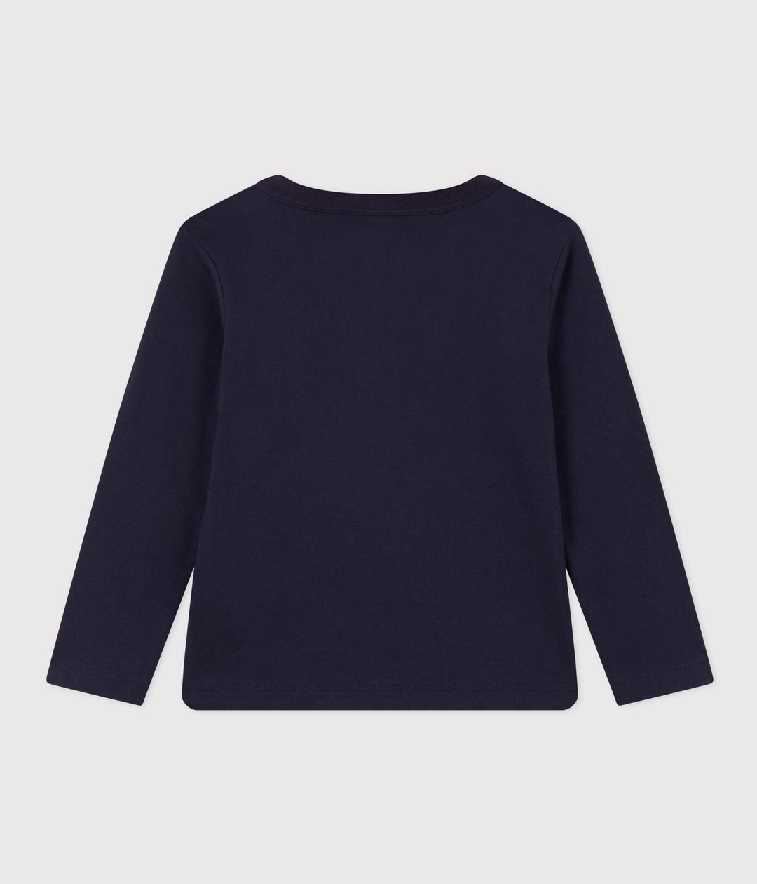 T-SHIRT MANICHE LUNGHE IN COTONE bambino A08IW 09 PETIT BATEAU 