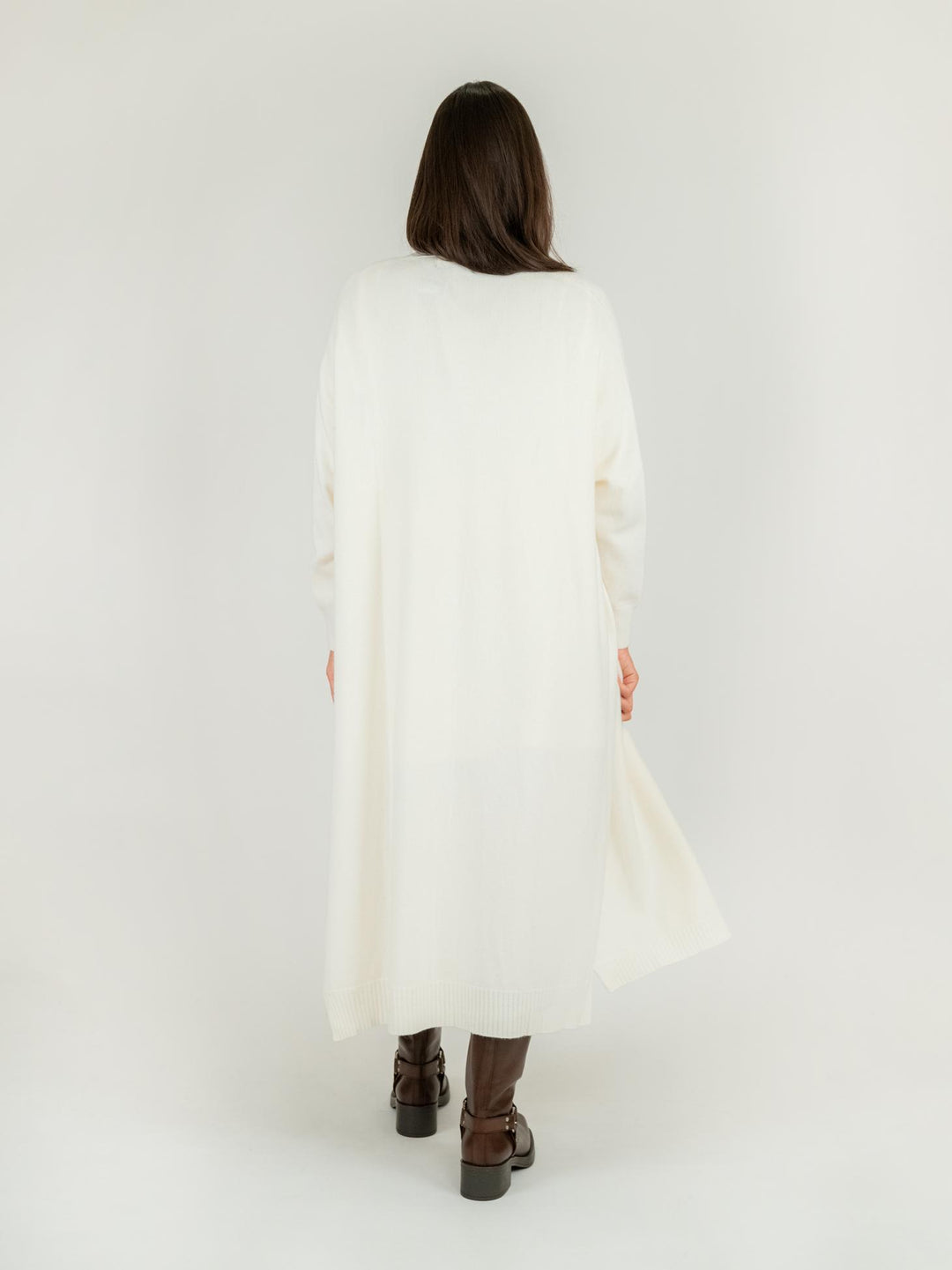 CARDIGAN LUNGO PANNA 0570/134 0248 BIMOR 