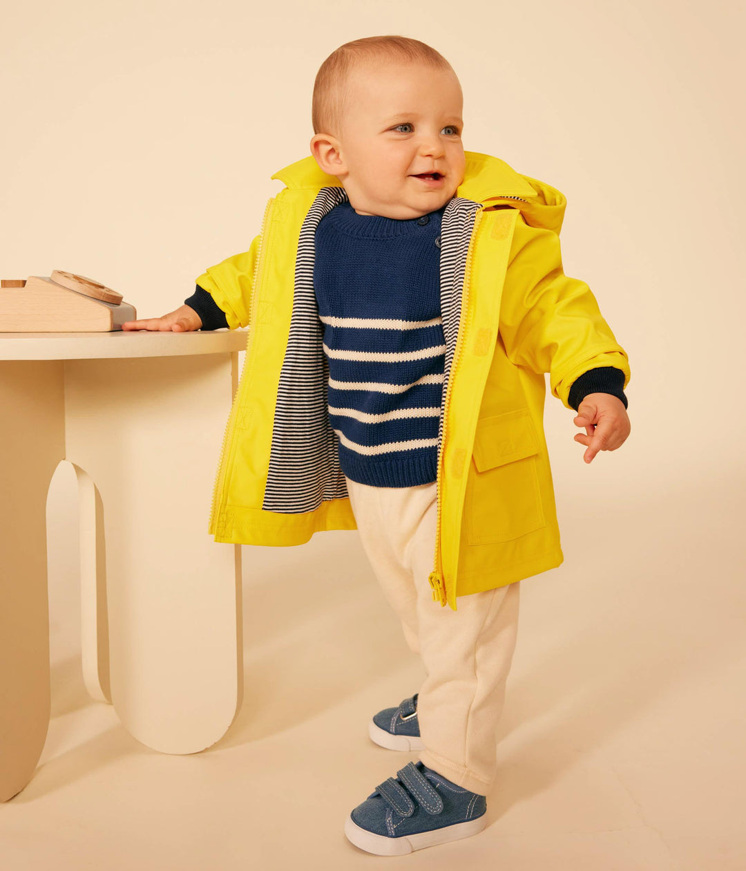 Cerata iconica gialla per bebè A08FB 01 PETIT BATEAU 