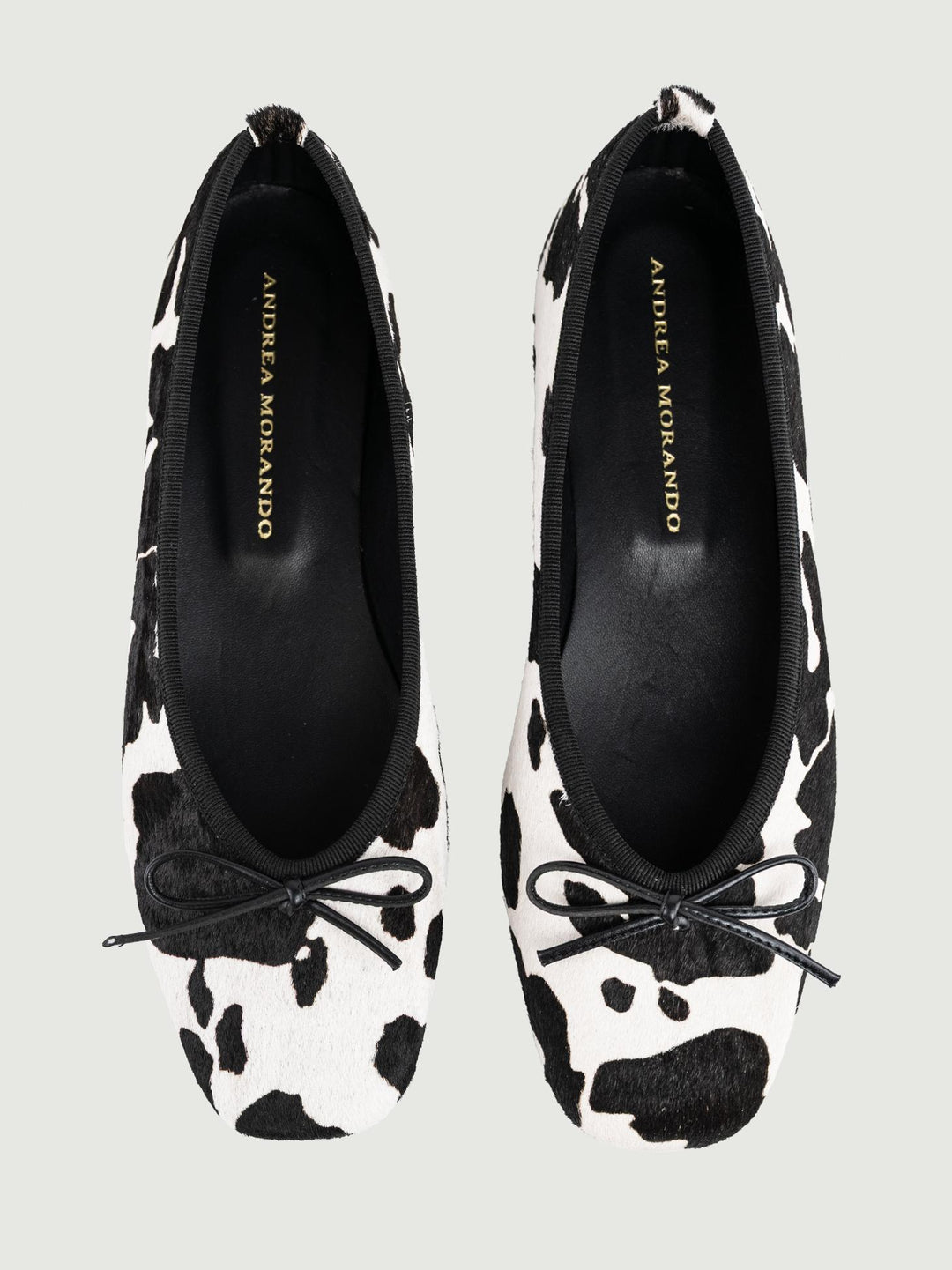 BALLERINA IN CAVALLINO COW PRINT CARDIF 3000 ANDREA MORANDO 