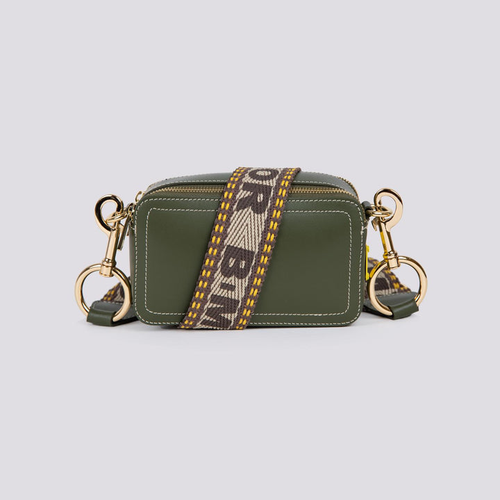BORSA A TRACOLLA  YOURS IN PELLE VERDE MILITARE YOURS VERDE MILITARE BIMOR 
