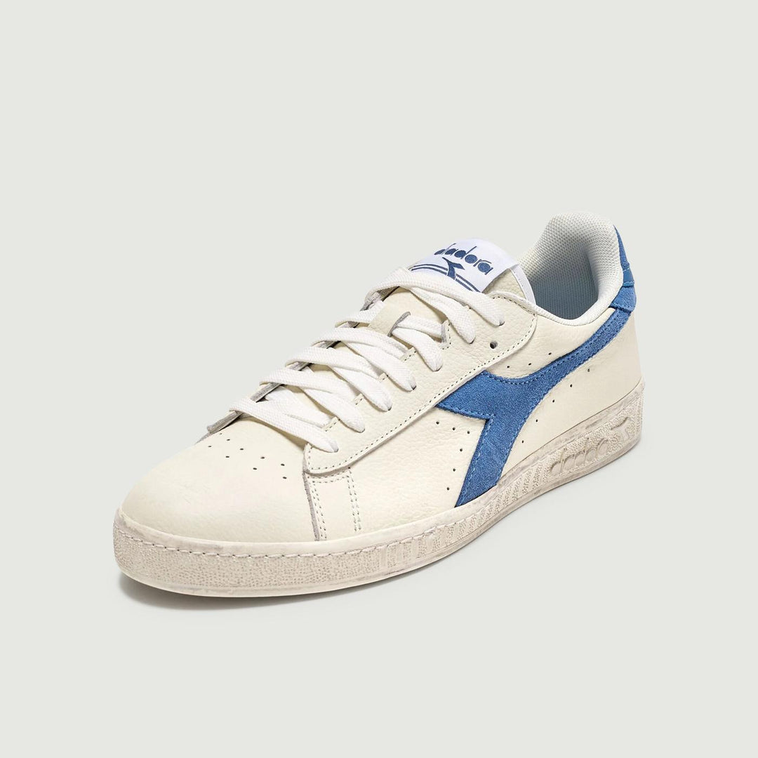 SNEAKERS  GAME L LOW WAXED BIANCO BLU JEANS 501 180188C3091 DIADORA 