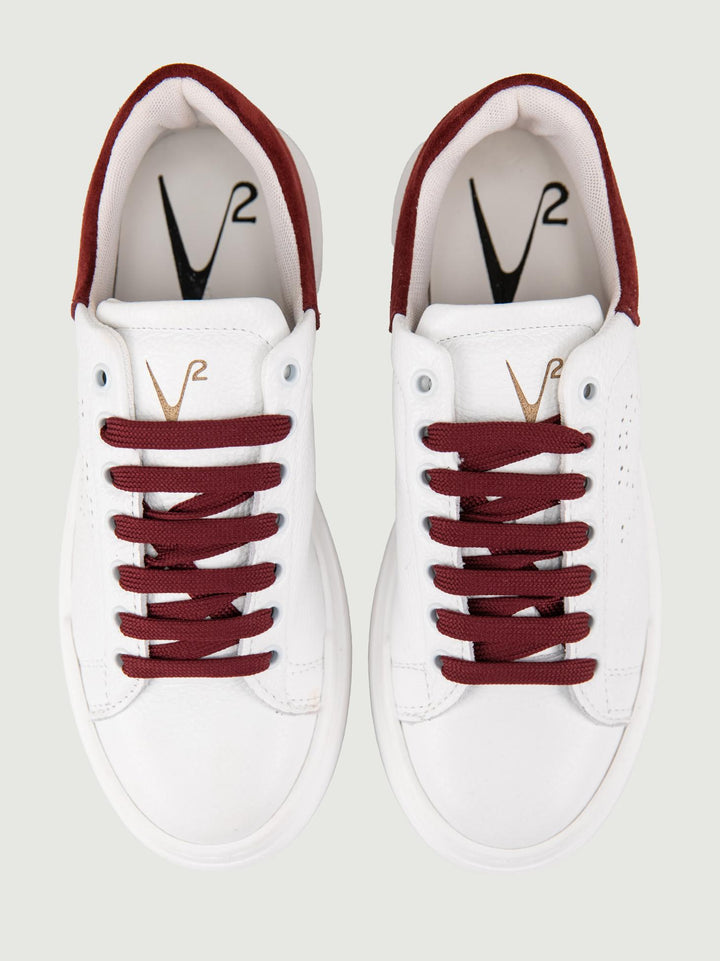SNEAKER HAMMER SUOLA ALTA DETTAGLI BORDEAUX SBIBOT BO V2 