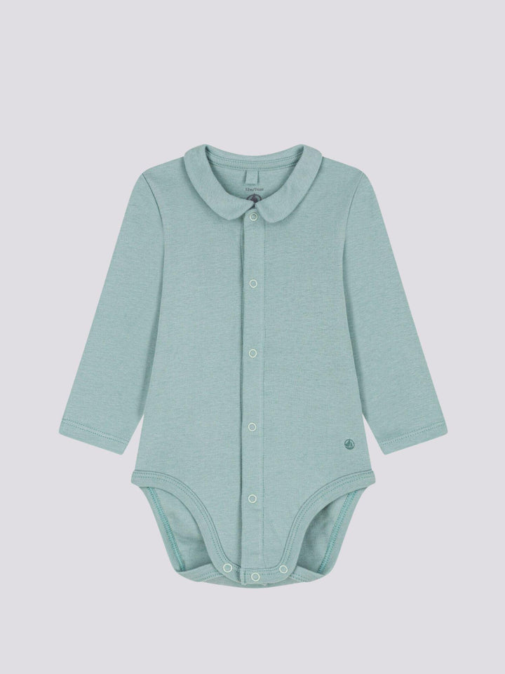 BODY MANICA LUNGA CON COLLETTO A085E 03 PETIT BATEAU 