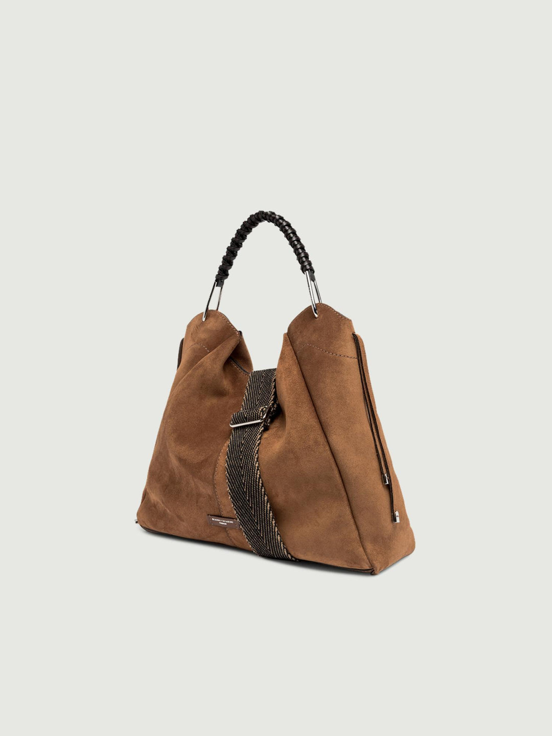 BORSA ERA IN CAMOSCIO COGNAC 11071 CM-PL 099 GIANNI CHIARINI 
