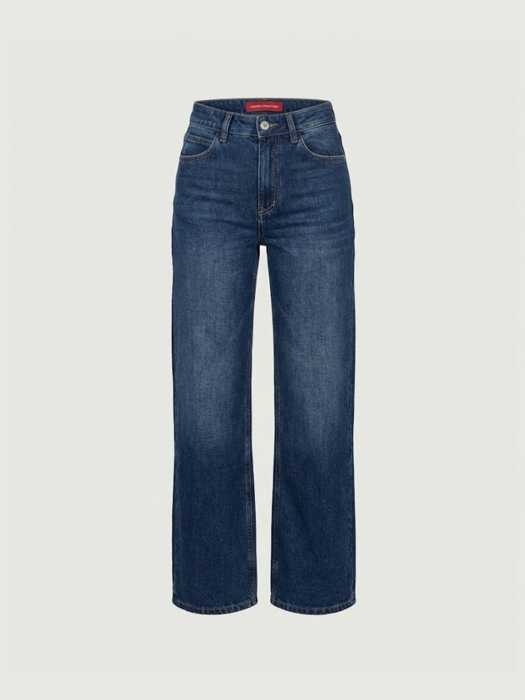 Jeans a palazzo in denim lavaggio scuro 9289 DENIM SCURO ANDREA MORANDO 
