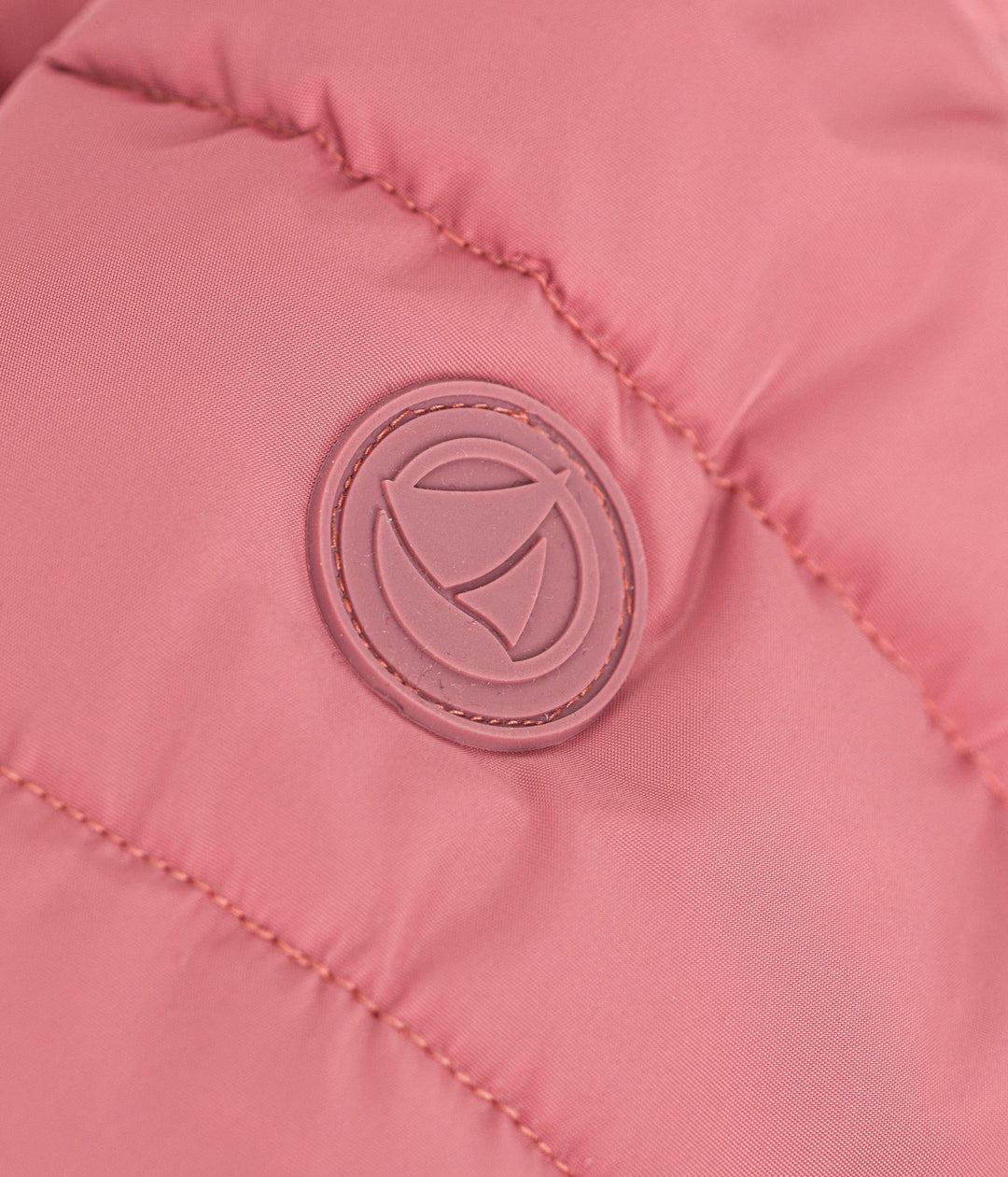 Piumino rosa foderato in pile A0B40 05 PETIT BATEAU 