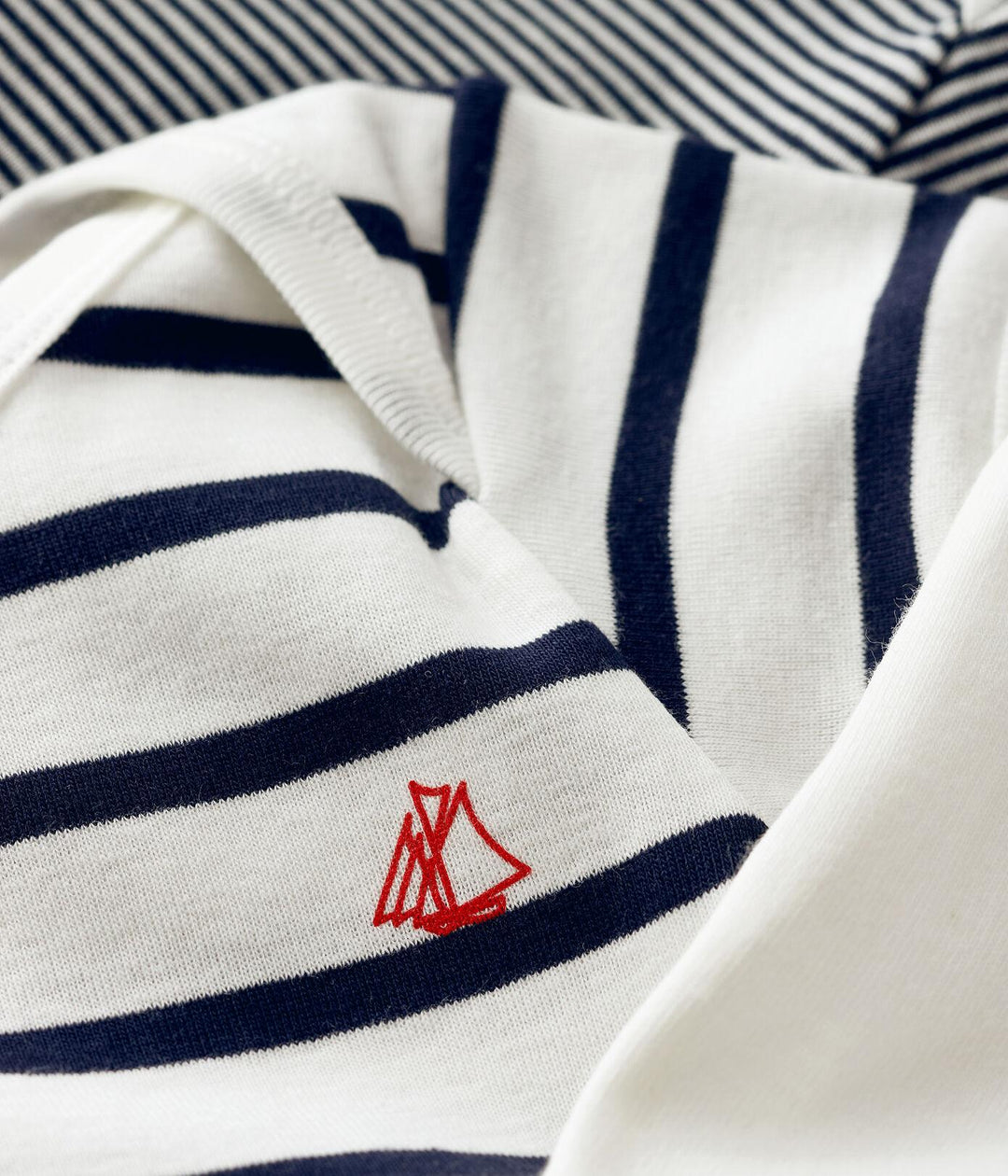 CONFEZIONE DA 3 BODY MANICA CORTA BEBÈ A01TC 00 PETIT BATEAU 