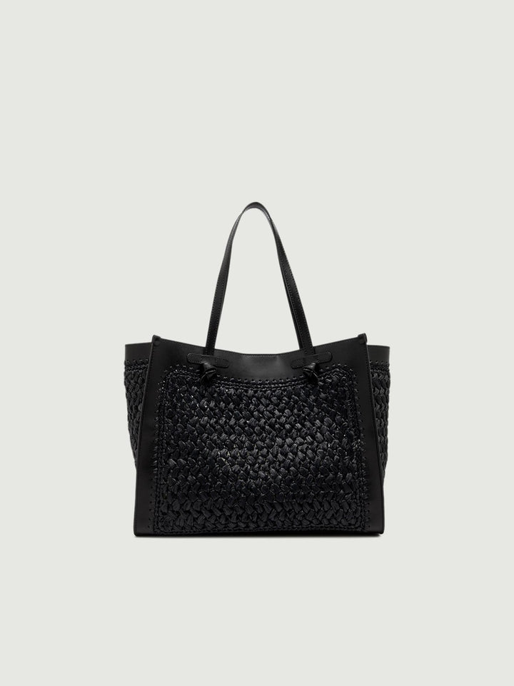 SHOPPING MARCELLA IN RAFIA NERA