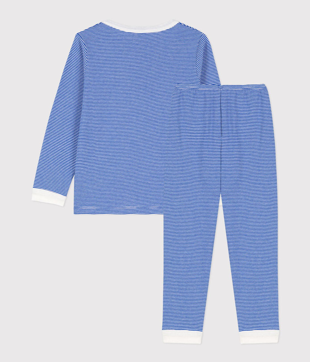 PIGIAMA MILLERIGHE IN COTONE BAMBINA/BAMBINO A080D 02 PETIT BATEAU 