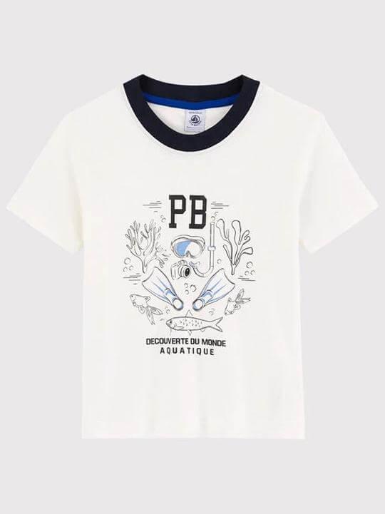 T-shirt con stampa 59621 02 PETIT BATEAU 