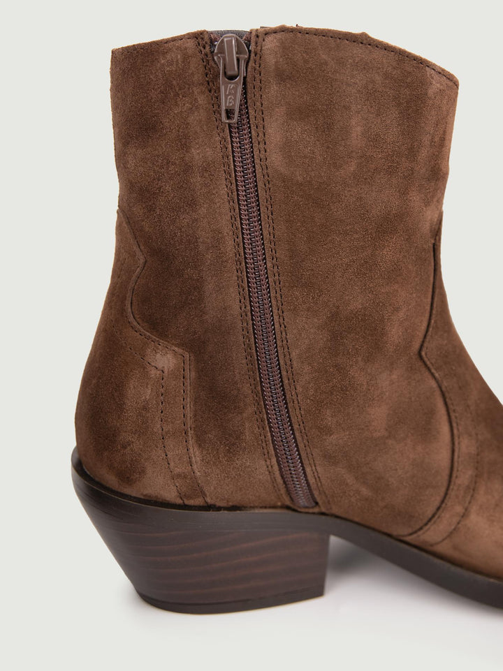 TEXANO SCAMOSCIATO MARRONE 5254 SILK MUSTANG ALPE 