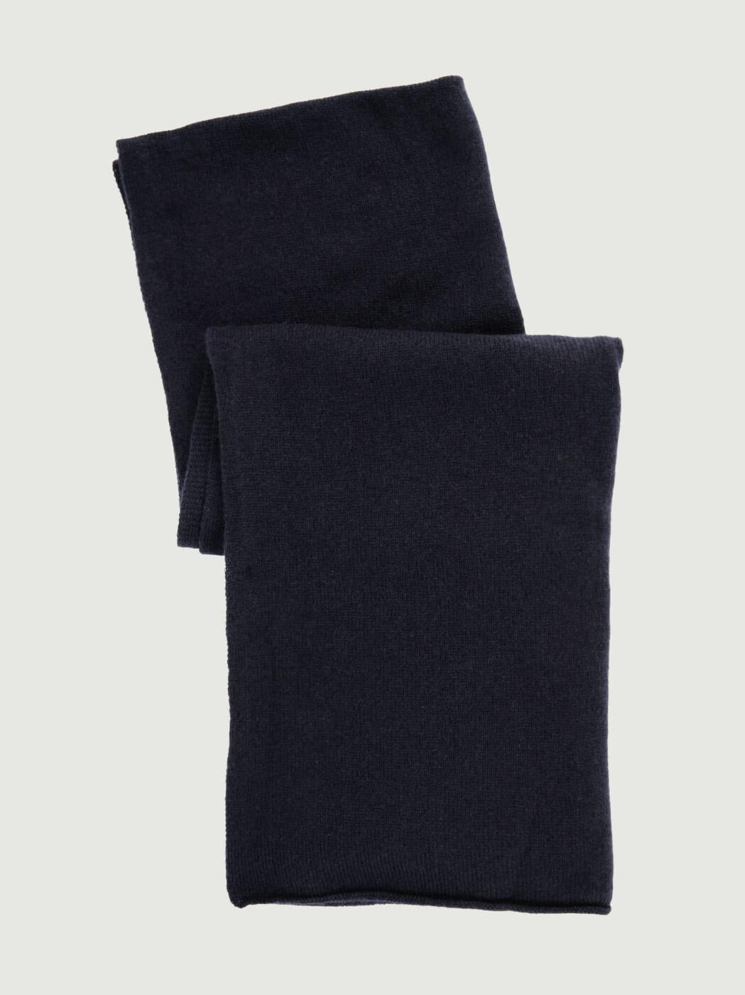 SCIARPA IN CASHMERE BLU 0102 MARINE ANDREA MORANDO 