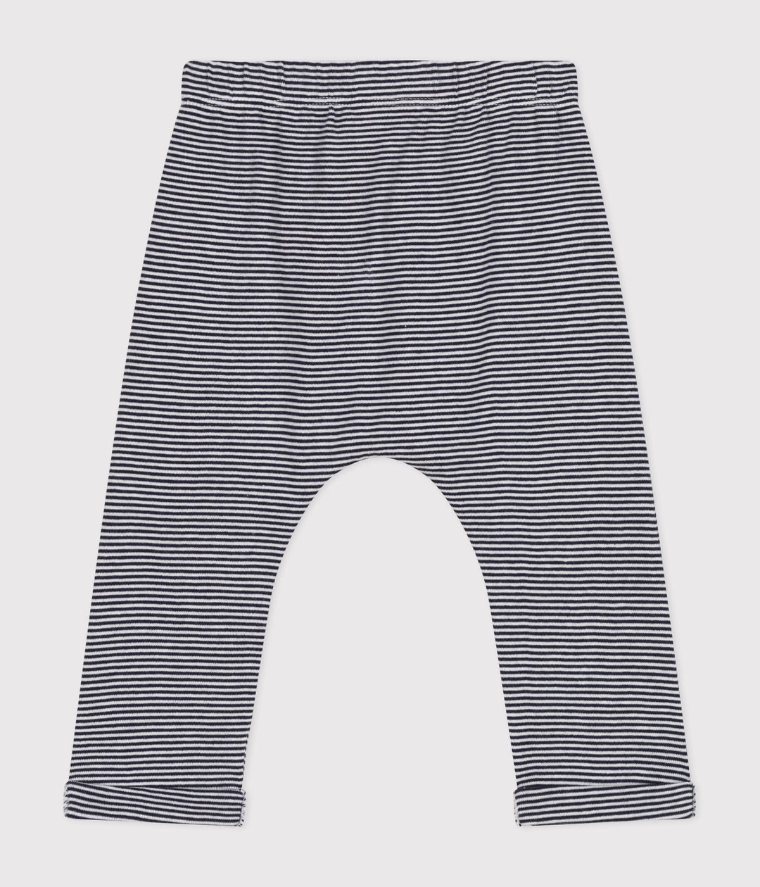 Pantaloni a righe con fiocco in cotone biologico A0BQ4 01 PETIT BATEAU 